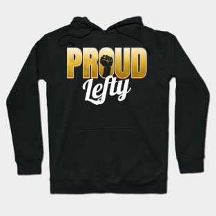 Proud Lefty logo - The left-handed Hoodie